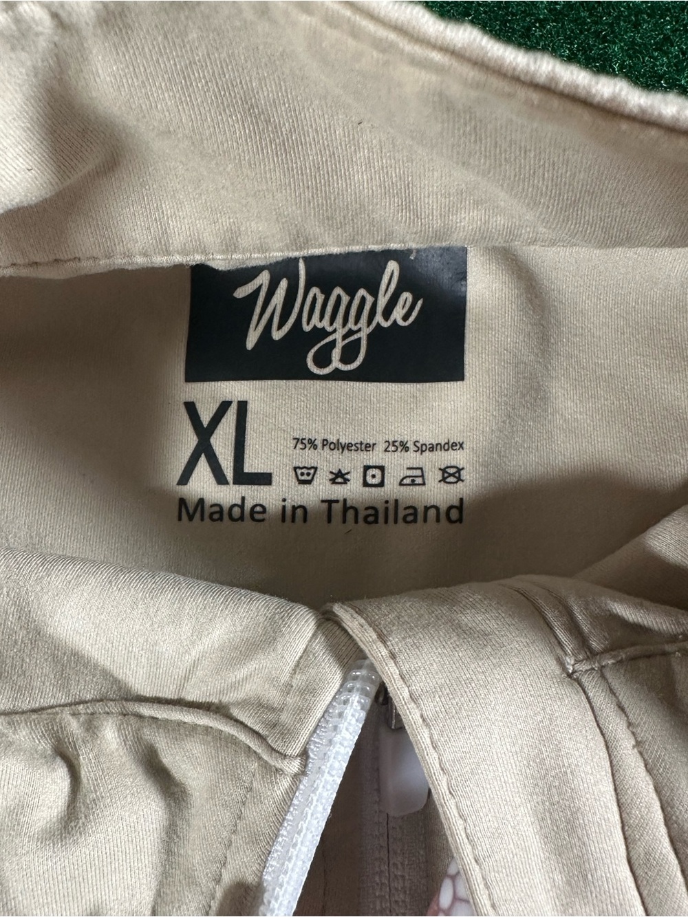 Men's Waggle Decoy Tan Performance Pullover
